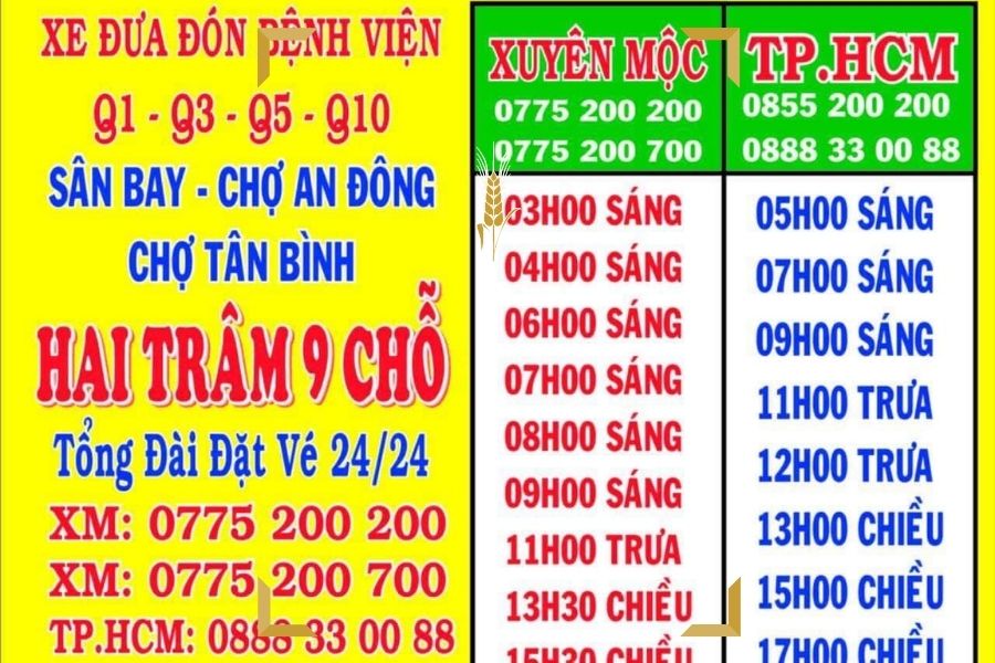 Nhà xe Hải Trâm: Cập nhật giá vé, hotline, bến đón, giờ chạy