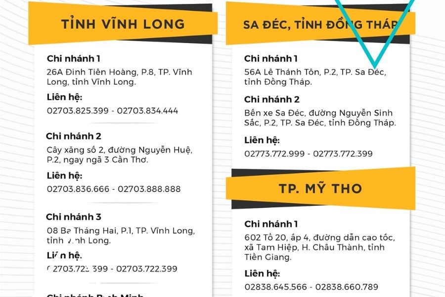 Bến xe Phú Vĩnh Long: Cập nhật giá vé, điểm dừng, số điện thoại, giờ xuất bến