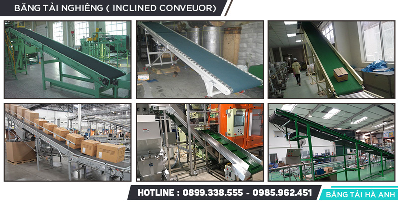 băng tải nghiêng
