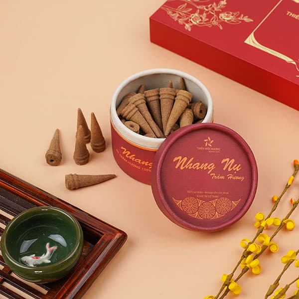 Nhang nụ trầm hương Thiên Mộc Hương 16 năm