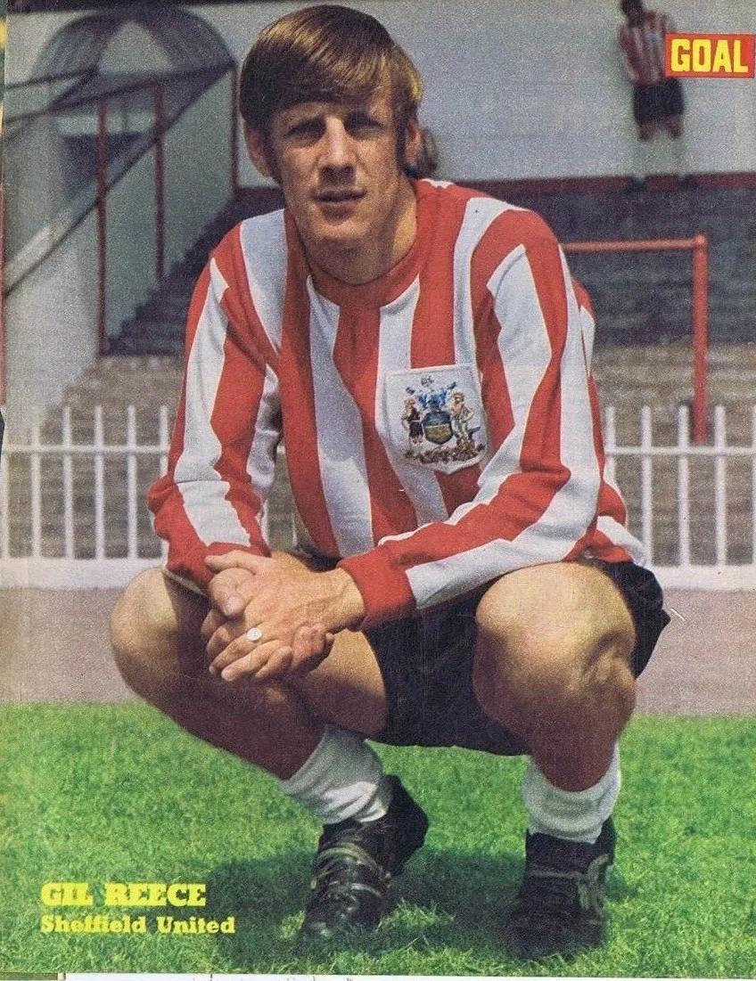 GIL REECE SHEFFIELD UTD original vintage football press clipping 30x22cm | eBay
