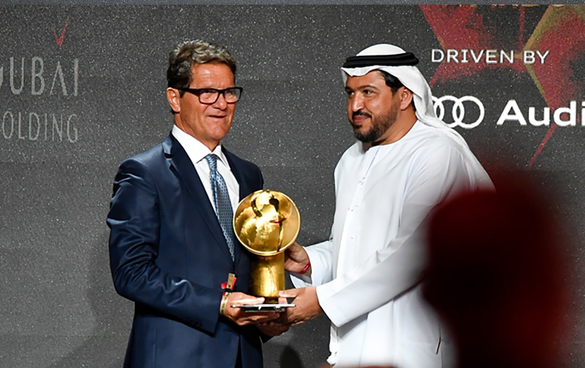 Fabio Capello (Giải thưởng sự nghiệp huấn luyện viên) - Globe Soccer Awards