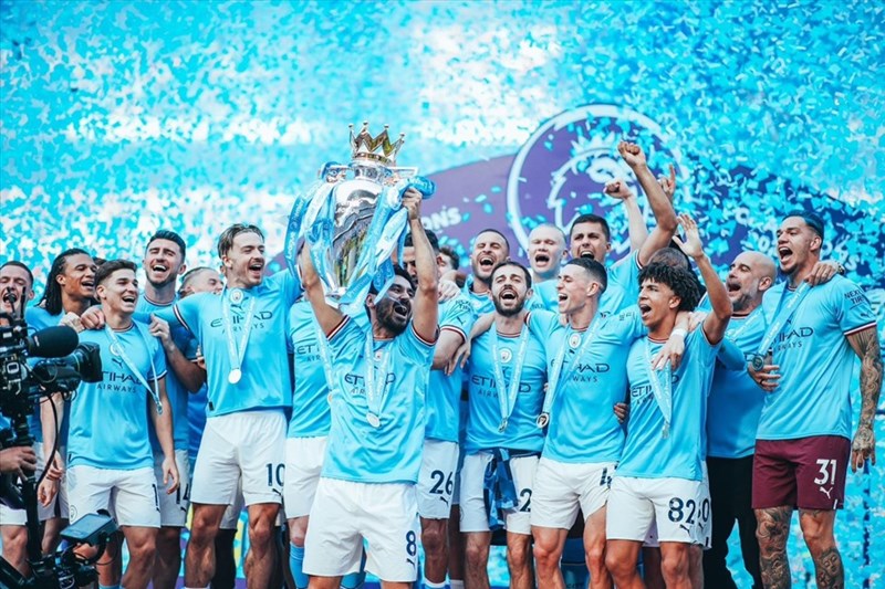 Man City đã vô địch Premier League bao nhiêu lần?