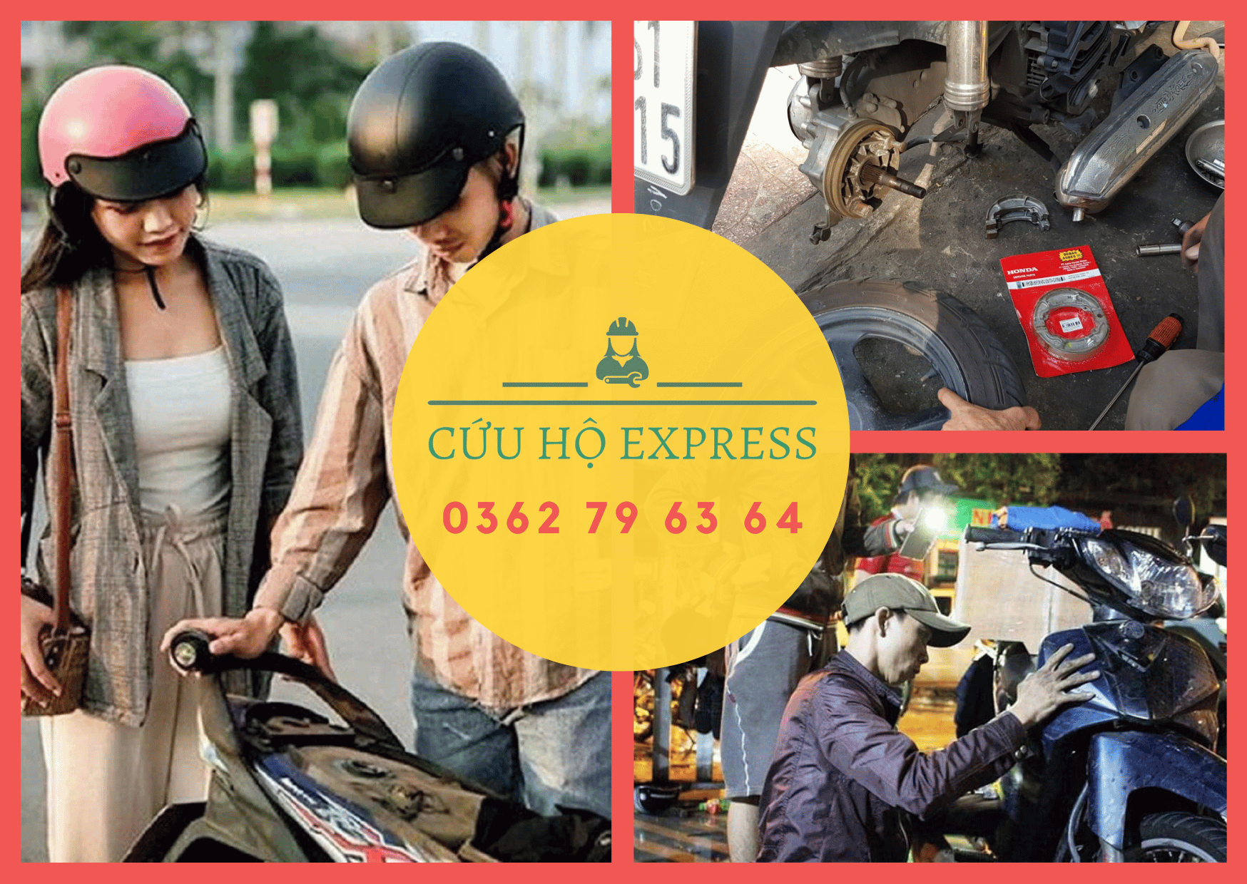 Sửa chữa xe máy lưu động