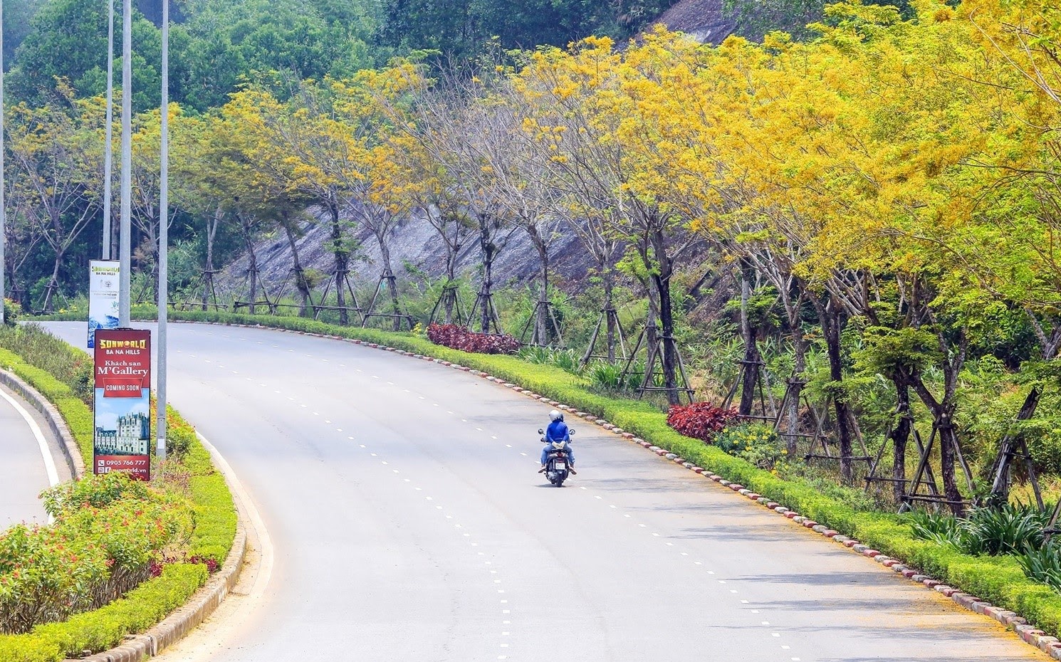 Đường rộng thích hợp cho nhiều loại phương tiện giao thông khác nhau (Nguồn: Internet)