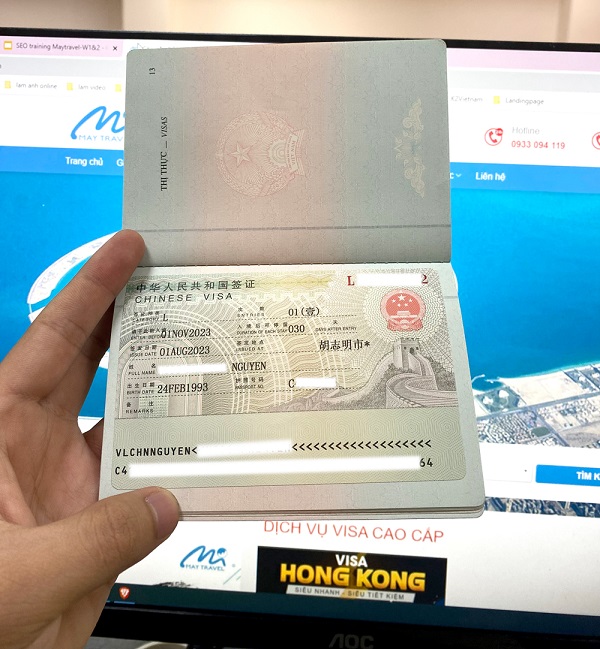 Dịch Vụ Visa Trung Quốc Du Lịch – Công Tác – Thăm Thân