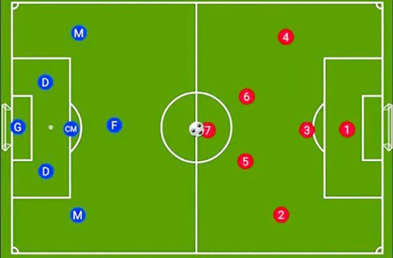 Phân tích chi tiết luật bóng đá 7 người và tác động của chúng đến chiến thuật trên sân - Thông tin thể thao