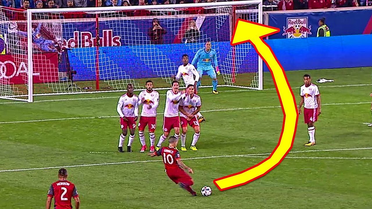 Những bàn thắng đá phạt đẹp nhất Bóng đá ○ 2018 - YouTube