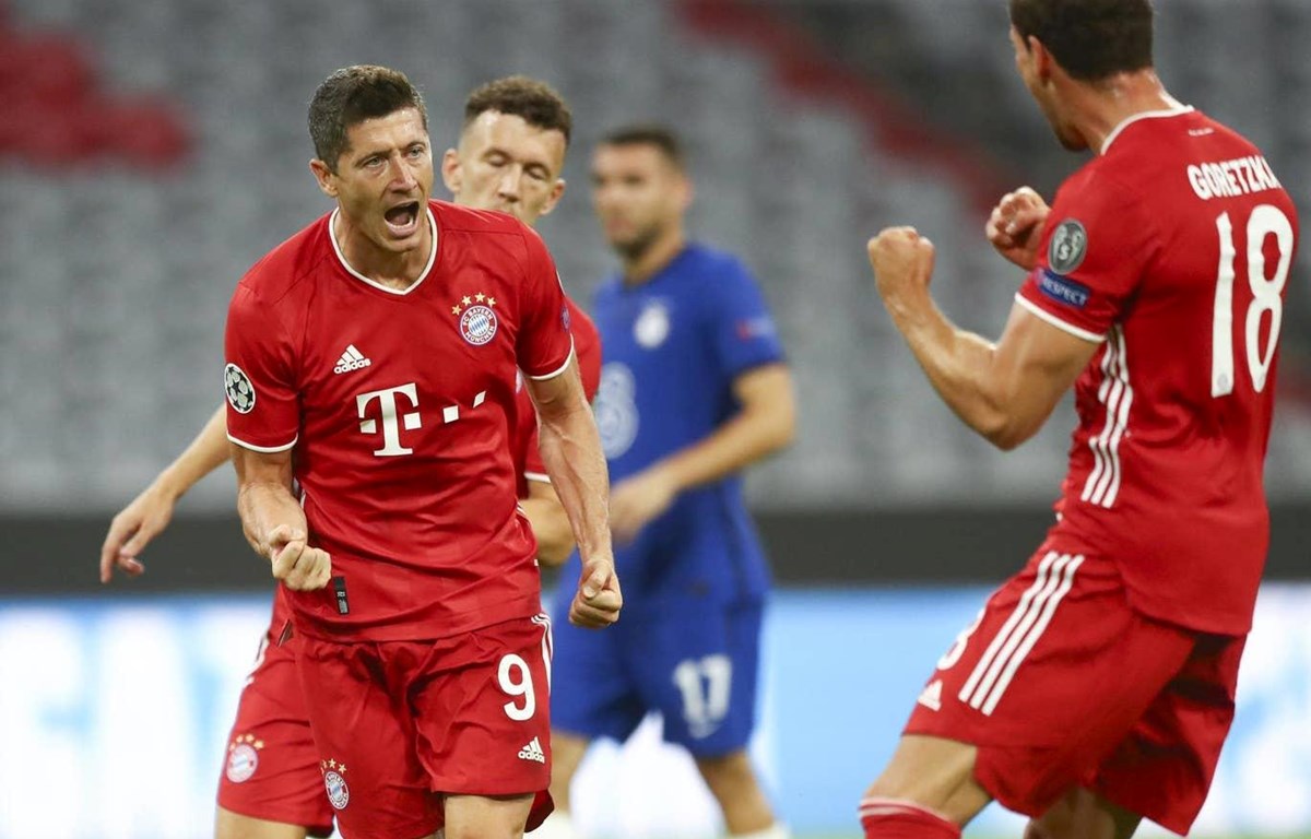 Bayern vào tứ kết Champions League với tỷ số 7-1 - Báo điện tử Lâm Đồng