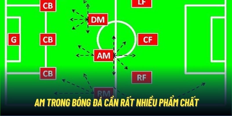AM Trong Bóng Đá | Vai Trò Và Số 10 Huyền Thoại