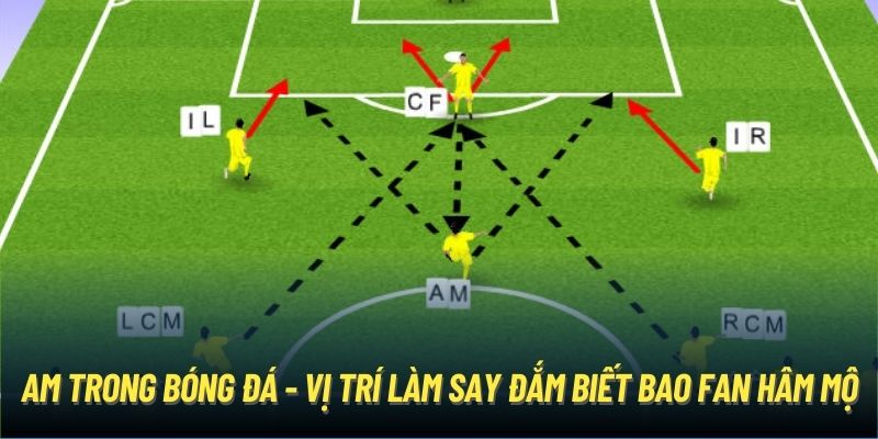 AM Trong Bóng Đá | Vai Trò Và Số 10 Huyền Thoại