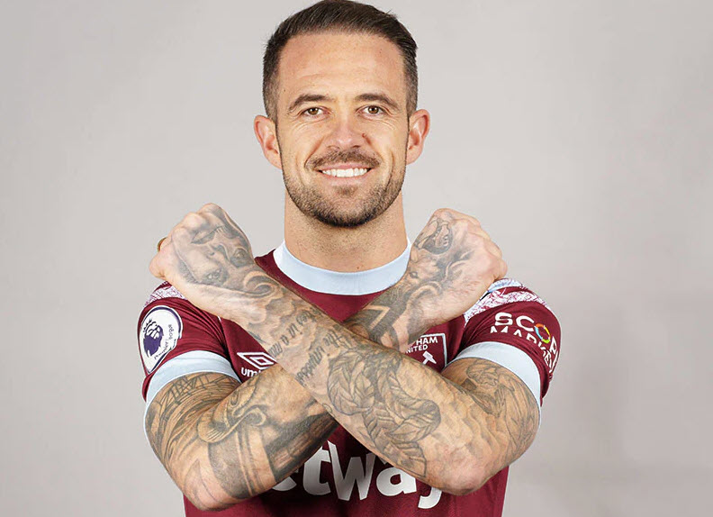 Thông tin và tiểu sử của cầu thủ Danny Ings, tiền đạo của câu lạc bộ West Ham