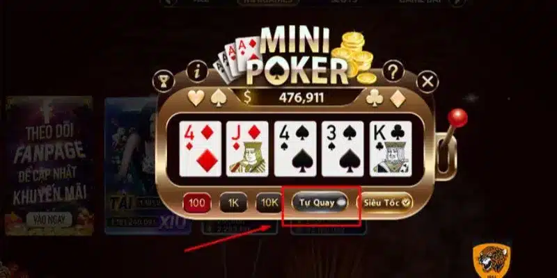 Cách chơi mini poker – Chiến lược săn giải độc đắc dễ nhất