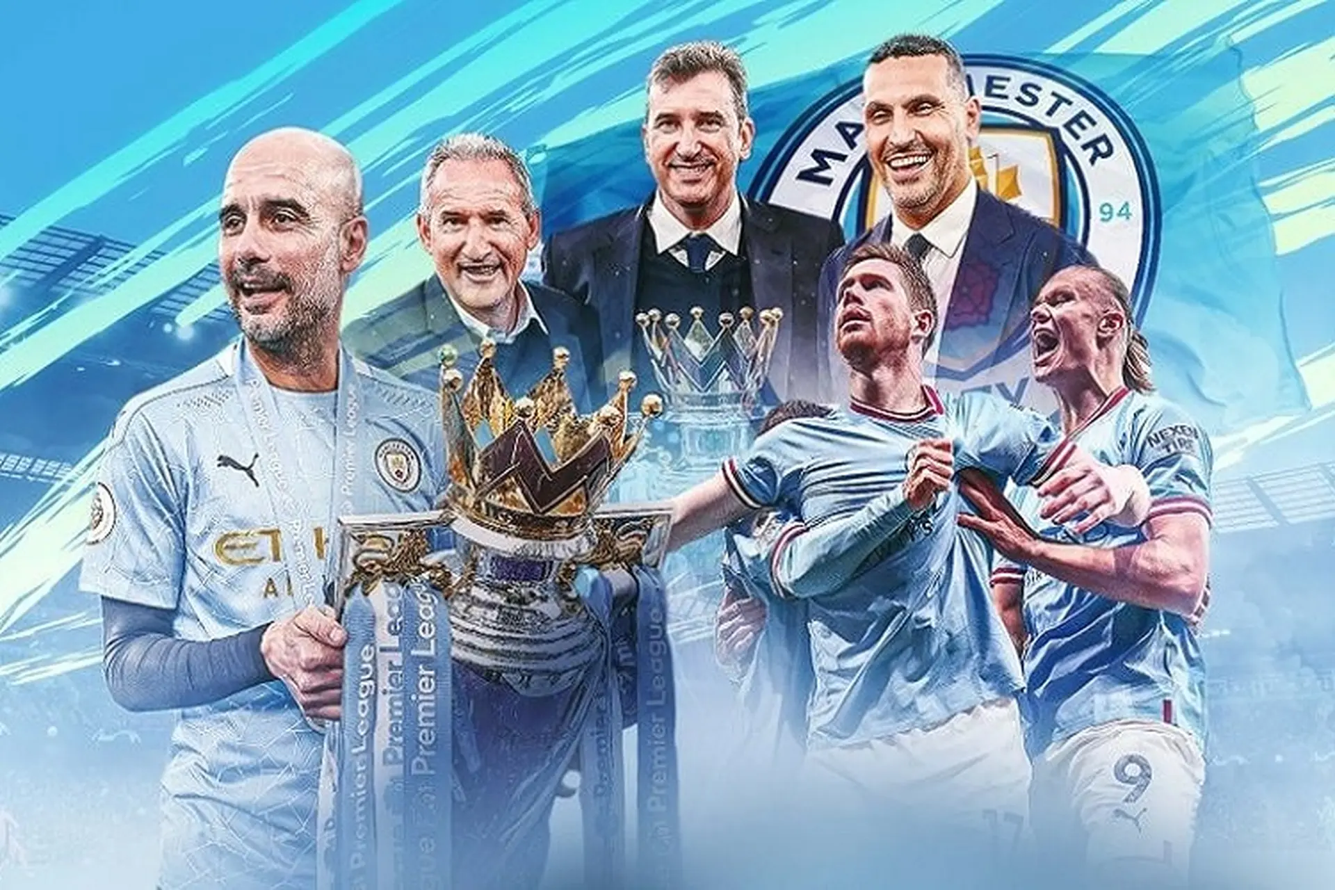 Bộ sưu tập ảnh đẹp của Man City dành cho người hâm mộ Citizens