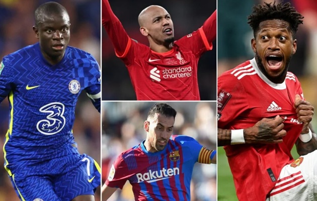Top 10 tiền vệ phòng ngự hay nhất: Premier League áp đảo; Rice ở đâu?