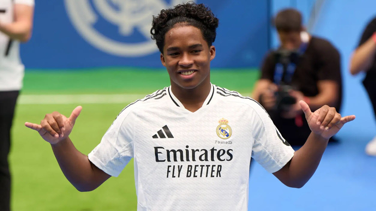 Thông tin, tiểu sử tiền đạo Endrick Felipe của Real Madrid