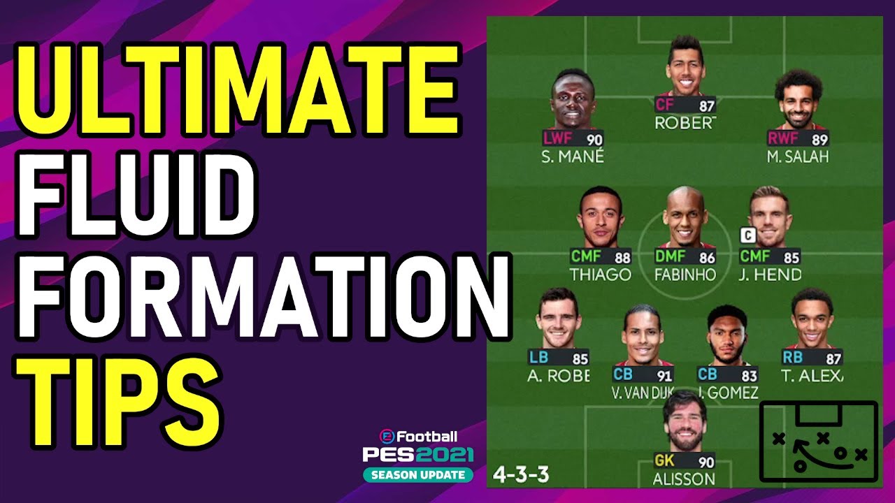 Ultimate Fluid Formation Tips For PES2021