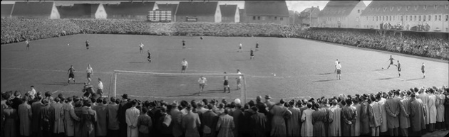 Trận đấu lịch sử tại sân Stadtpark 1955