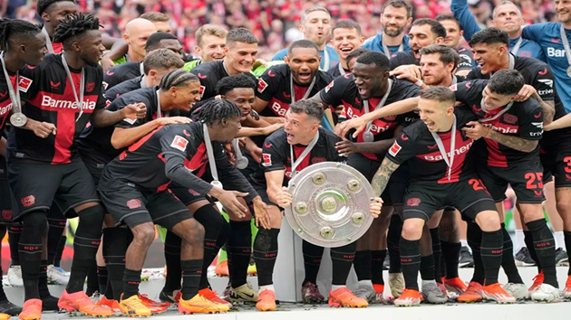 Lễ ăn mừng chức vô địch Bundesliga 2024